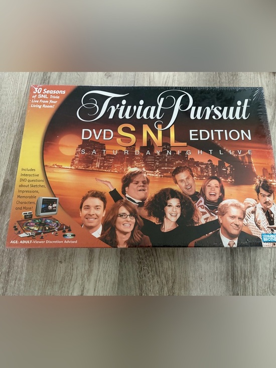 Hasbro Other - NEW Trivial Pursuit SNL Saturday Night Live DVD Edition y2K pop culture